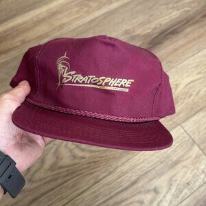 Vintage Stratosphere Las Vegas Trucker Snapback Hat